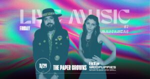 Live Music with The Paper Crowns @ Mudpuppies Sports Bar and Grill | Arden | North Carolina | United States