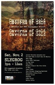 Caverns of Gold Compilation Release/Benefit Show @ Sly Grog Lounge