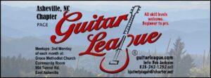 Guitar League Meetup @ Groce Methodist Church Community Room | Asheville | North Carolina | United States