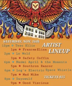 Rise and Rebuild: Disaster Relief Concert @ Fallout Art Space Alexander | Alexander | North Carolina | United States