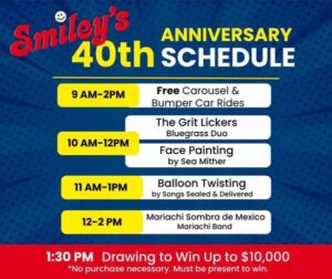 40th Anniversary Celebration @ Smileys Flea Market - Fletcher | Fletcher | North Carolina | United States