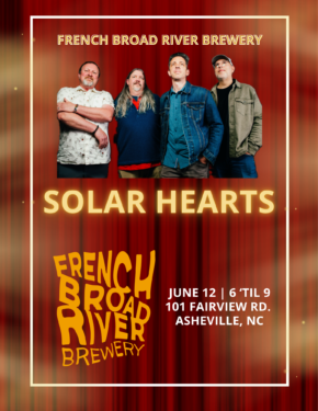 French Broad River Brewery Flyer June